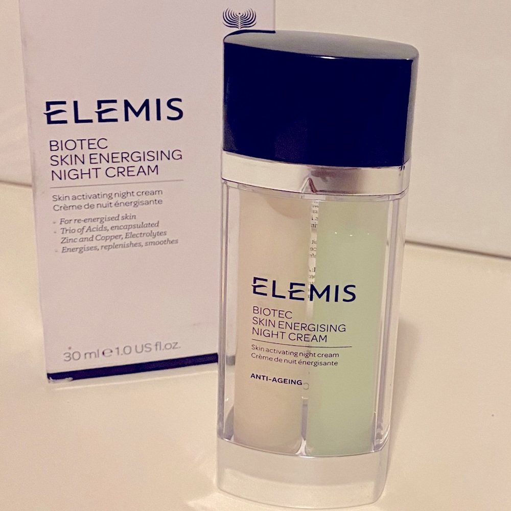 Elemis- Biotec skin energizing night cream.